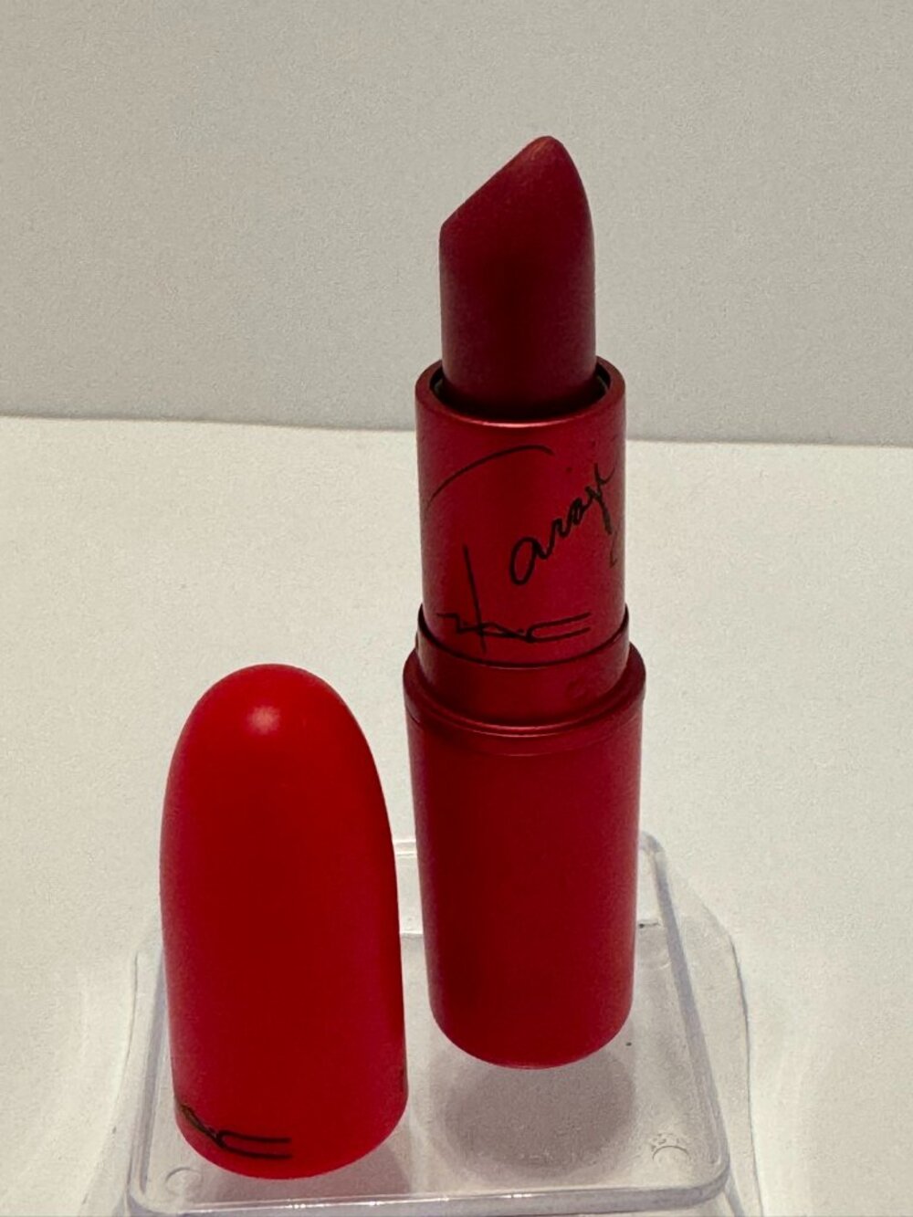 MAC Viva Glam Taraji P Henson Matte Lipstick Limited Edition Case New